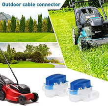Carica l'immagine nel visualizzatore di Gallery, GWHOLE 20 pezzi Morsetti per Cavi / Cavo Connettore con Gel per Giardino &amp; Outdoor e Rasaerba Robot Husqvarna Automower