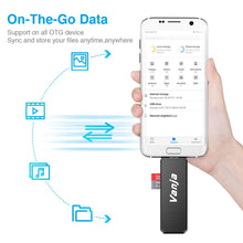 Carica l&#39;immagine nel visualizzatore di Gallery, Vanja Lettore di Schede Memoria SD/Micro SD, Adattatore Black-Card Reader - Ilgrandebazar