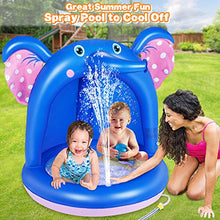 Carica l&#39;immagine nel visualizzatore di Gallery, lenbest Piscina per Bambini, Elefante Gonfiabile Neonato Piccoli con...
