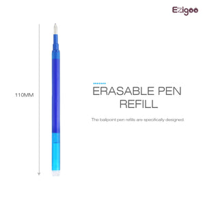 Ricariche Penne Cancellabili Punta 0,7 mm - Confezione Blu 9, blu - Ilgrandebazar