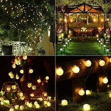 Carica l&#39;immagine nel visualizzatore di Gallery, VIFLYKOO Catena Luminosa Solare,Luce Stringa Solare 7M 50 LED Solar 50 Led