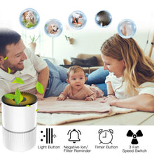 Carica l&#39;immagine nel visualizzatore di Gallery, Purificatore d&#39;Aria HEPA con Aromaterapia, Decibel Basso,Ottimo per...