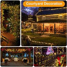 Carica l&#39;immagine nel visualizzatore di Gallery, Catena Luminosa Esterno Solare,Hepside 24M 240 LED lucine Solari da esterno...