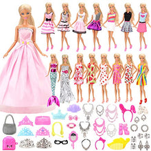 Carica l&#39;immagine nel visualizzatore di Gallery, Miunana 55 Accessori = 15 Abiti Vestiti + 40 15 + 40 - Ilgrandebazar