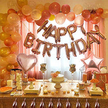Carica l'immagine nel visualizzatore di Gallery, SPECOOL Palloncini Compleanno in Oro Rosa Decorazioni per Feste,... - Ilgrandebazar