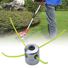 Carica l'immagine nel visualizzatore di Gallery, Testina Decespugliatore Universale, HTBAKOI Testine Decespugliatore Alluminio + Guanti da Lavoro Anti Scivolo con Fili di nylon【Include Strumenti e Hardware di Installazione】