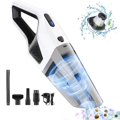 Aspirabriciole 3 in 1, Senza Fili 39.3*11.3*12.2cm, Bianco - Ilgrandebazar