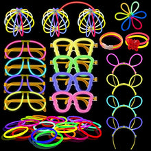 Carica l&#39;immagine nel visualizzatore di Gallery, Yodeace Braccialetti Luminosi Fluorescenti Starlight 100 Pezzi Barre... - Ilgrandebazar