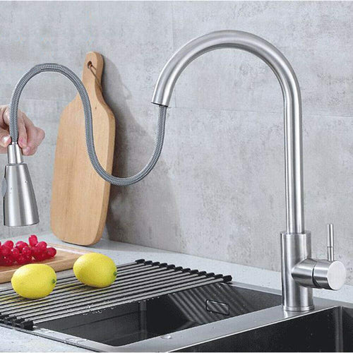 Capalta Blume, rubinetto da cucina girevole a 360°, a leva singola, con... - Ilgrandebazar