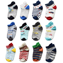 Carica l&#39;immagine nel visualizzatore di Gallery, Yafane 12 Paia Calzini Bambino Neonato Ragazzo Antiscivolo Cotone Calze per... - Ilgrandebazar