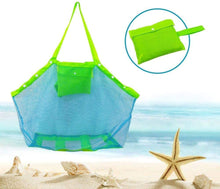 Carica l'immagine nel visualizzatore di Gallery, Abree Extra Large Family Maglia Spiaggia Borsa Tote Zaino Giocattoli Asciugamani Sabbia Lontano (2pcs)