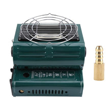 Carica l&#39;immagine nel visualizzatore di Gallery, TOPINCN Riscaldatore a Gas Esterni Portatile Doppio Green Dual Use - Ilgrandebazar