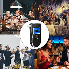 Carica l'immagine nel visualizzatore di Gallery, Flyhood Etilometro, Portatile Professionale Digitale Alcool Test con Schermo LCD Display e Precisione Sensore Semiconduttore, Incluir 16 Boccagli