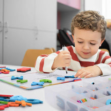 Carica l'immagine nel visualizzatore di Gallery, Herefun Lettere e Numeri per Bambini, 212Pcs Kit di Lettere, Gioco di Apprendimento Alfabeto Giocattoli Educativi per Bambini, Lettere in Schiuma per Bambini