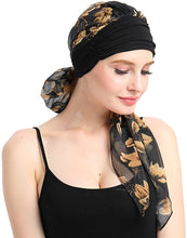 Carica l&#39;immagine nel visualizzatore di Gallery, FocusCare la chemioterapia per il cancro cancro copricapo femminile turbante turbante scarfs pac Autumn Day