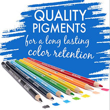 Carica l&#39;immagine nel visualizzatore di Gallery, Zenacolor 72 Matite Colorate Acquerellabili, Numerate, con Pennello in... - Ilgrandebazar