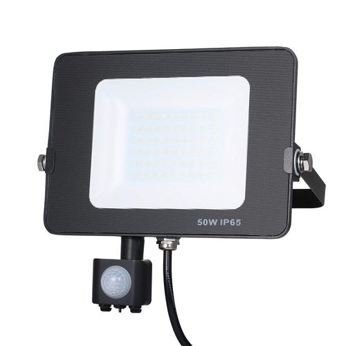 Faretto con Sensore di Movimento Alta luminosità, Tomshine 50W 60LED Faro - Ilgrandebazar