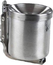 Carica l&#39;immagine nel visualizzatore di Gallery, Posacenere da parete in acciaio inossidabile. di 110x120mm