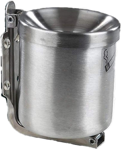 Posacenere da parete in acciaio inossidabile. di 110x120mm