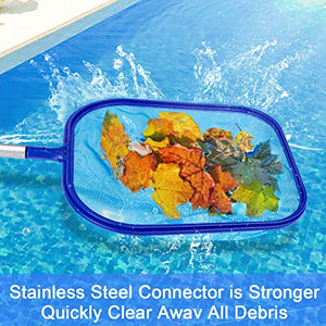 Fixget Rete Pulita per Piscina, Piscina Skimmer, Foglia atterraggio...