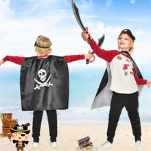 Carica l'immagine nel visualizzatore di Gallery, Mantello Pirata, Set di Accessori Pirata 1 del Capo Benda... - Ilgrandebazar