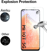 Carica l'immagine nel visualizzatore di Gallery, Aerku Pellicola Vetro Temperato per Xiaomi Mi 10T 5G / Xiaomi Mi 10T PRO 5G [2 Pezzi], 2.5D Ultra Sottile HD Anti Graffi Trasparente Pellicola Protettiva Vetro Temperato - Transparente