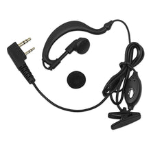 Carica l&#39;immagine nel visualizzatore di Gallery, Proster 2pz Auricolari Cuffie con Microfono per Walkie Earphones, Black - Ilgrandebazar