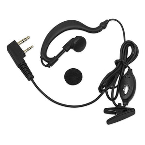 Proster 2pz Auricolari Cuffie con Microfono per Walkie Earphones, Black - Ilgrandebazar