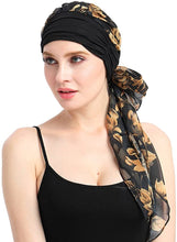 Carica l&#39;immagine nel visualizzatore di Gallery, FocusCare la chemioterapia per il cancro cancro copricapo femminile turbante turbante scarfs pac Autumn Day
