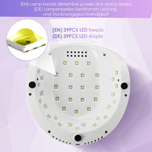 Carica l&#39;immagine nel visualizzatore di Gallery, Janolia UV LED Lampada Unghie 86W, per Manicure e Pedicure con Automatico Sensore, Display LCD, 4 Timers da10s 30s 60s 99s