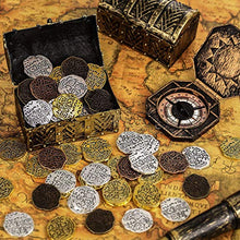 Carica l&#39;immagine nel visualizzatore di Gallery, Hicarer 35 Pezzi in Metallo Pirate Coubles Repliche Spagnole Tesoro Pirata... - Ilgrandebazar
