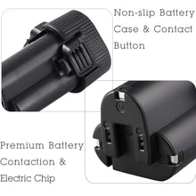 Carica l&#39;immagine nel visualizzatore di Gallery, 2 X Dosctt 3000mAh Batteria Sostituzione per Makita BL1013 10,8V 3,0Ah - Ilgrandebazar