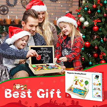 Carica l&#39;immagine nel visualizzatore di Gallery, Jojoin 110 PCS Puzzle Magnetico Legno - Lavagna Animali Giocattolo per Bambini - Giochi Montessori - Educativi Puzzle Regalo Bambini Bambino 2 3 Anni