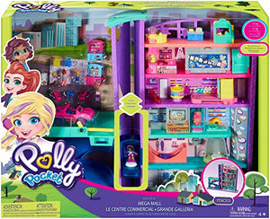 Polly Pocket- Mega Mall, Playset Centro Commericale con Due Bambole,... - Ilgrandebazar