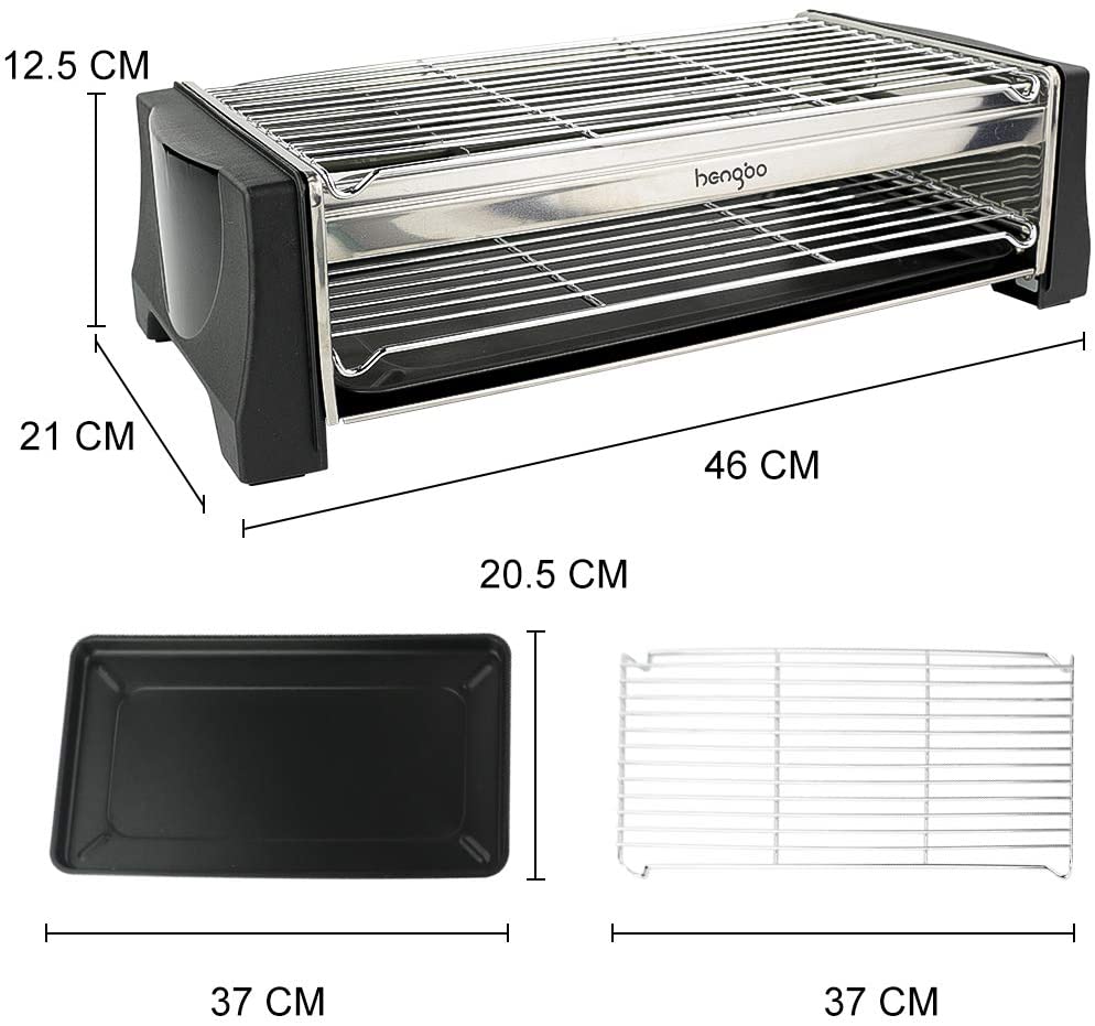 HengBO Griglia Barbecue Senza Fuo Barbecue Piastra Elettrica da Tavolo HengBO Griglia Barbecue Senza Fuo Barbecue Piastra Elettrica da Tavolo