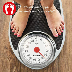 Salter 195 WHKR Bilancia pesapersone meccanica, Stile medico, Quadrante di...
