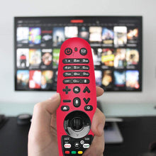 Carica l'immagine nel visualizzatore di Gallery, NANTING 2PCS aggiornata Custodia per telecomando per LG Smart TV per LG AN-MR600 / LG AN-MR650 / AN-MR18BA / AN-MR19BA, custodia in silicone antigoccia/antiscivolo/graffio/polvere/acqua(Blu + rosso) Blu+Rosso
