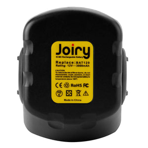 Joiry 12V 3.5Ah Ni-MH Batteria per Bosch BAT043 BAT045 BAT120 BAT139... - Ilgrandebazar