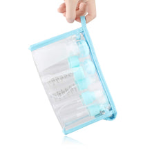 Carica l&#39;immagine nel visualizzatore di Gallery, BROTOU 14 Pezz Bottigliette da viaggio Set Aereo Contenitori Viaggio Blu - Ilgrandebazar