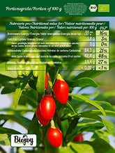 Carica l&#39;immagine nel visualizzatore di Gallery, Biojoy Bacche di Goji BIO essiccate, senza zucchero e zolfo (1 kg) 1 kg