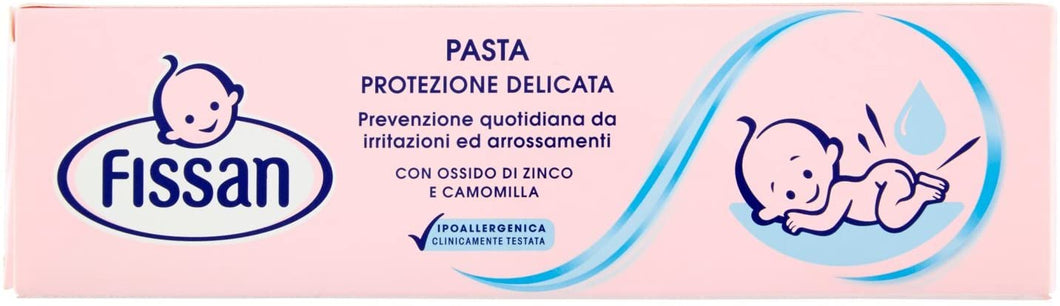 Fissan - Pasta protettiva, con Ossido di Zinco ed Estratti di Camomilla - 100 ml