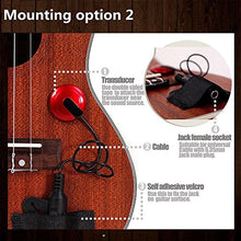 Carica l&#39;immagine nel visualizzatore di Gallery, Contatto microfono pickup piezo violino violoncello banjo... - Ilgrandebazar