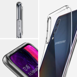 Spigen Liquid Crystal per Cover Samsung Galaxy A50 con Clear - Ilgrandebazar
