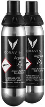 Carica l'immagine nel visualizzatore di Gallery, Coravin Capsule Gas Argon, Acciaio Inossidabile, Grigio, Confezione da 2, 2 unità