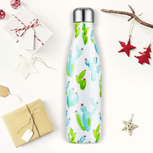 Carica l&#39;immagine nel visualizzatore di Gallery, lalafancy Bottiglia di Acqua 500ml, Borraccia Sportiva Thermos Cactus - Ilgrandebazar
