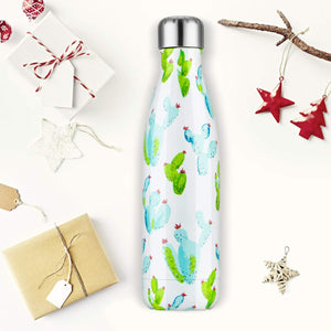 lalafancy Bottiglia di Acqua 500ml, Borraccia Sportiva Thermos Cactus - Ilgrandebazar