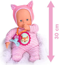 Carica l'immagine nel visualizzatore di Gallery, Nenuco Soft - 5 Funzioni, emette i suoni come un vero bimbo: piange, ride dice mamma e papà, Fa i suoni del ciuccio e può mettere il dito in bocca come un vero bimbo, Rosa, Famosa, 700014781