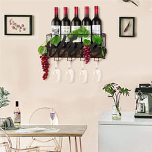 Carica l&#39;immagine nel visualizzatore di Gallery, Tinyuet Scatola per Vino da Parete | Portabottiglie e Vetro | Wine - Ilgrandebazar