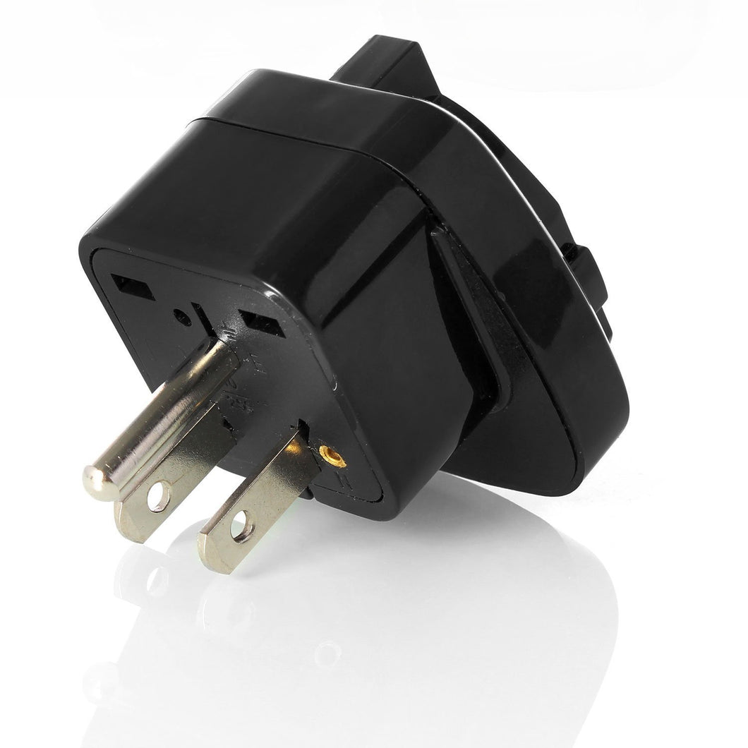 Neuftech Adattatore Presa Americana/USA a Spina SHUKO USA, US3P-EU Adaptor