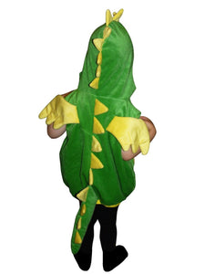 F82 Taglia 4-5A (104-110cm) Costume drago per bambini, 4-5 Anni, Verde - Ilgrandebazar